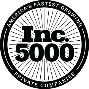 Inc 5000 Black Stacked Medallion Logo