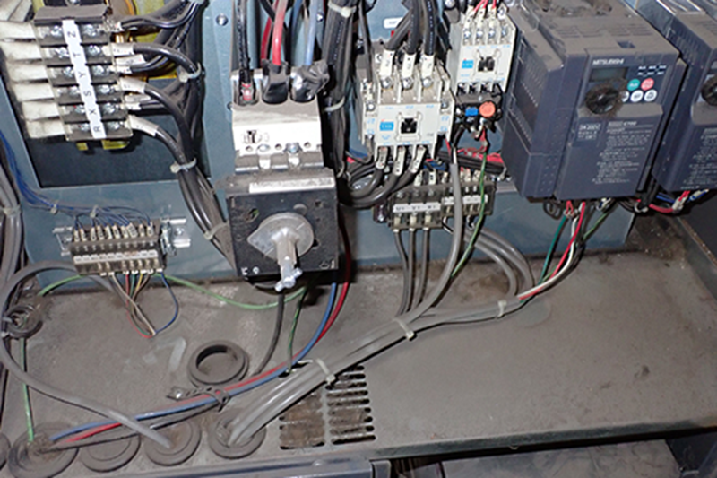 Before Orion Inverter Chiller Control Cabinet (For Amada Laser Cutter)